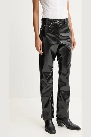 Msgm Kalhoty dámské, barva, jednoduché, high waist, 3742MDP08.247800