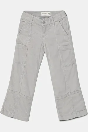 Abercrombie & Fitch Dětské kalhoty barva, hladké, KI256-4072