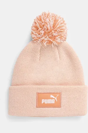 PUMA Dětská čepice FC Pom-Pom- Beanie barva, z tenké pleteniny, 255410
