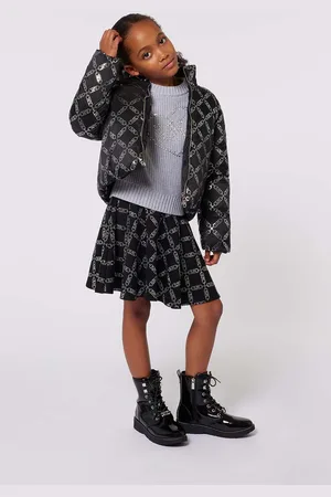 Michael Kors Dětská sukně barva, mini, áčková, R30192