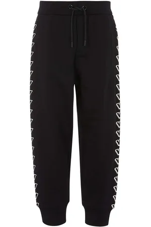 Emporio Armani Dětské bavlněné tepláky barva, s potiskem, EB000021 AF10381