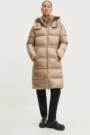 Moose Knuckles Péřová bunda Juniper dámská, růžová barva, zimní, M34LP218