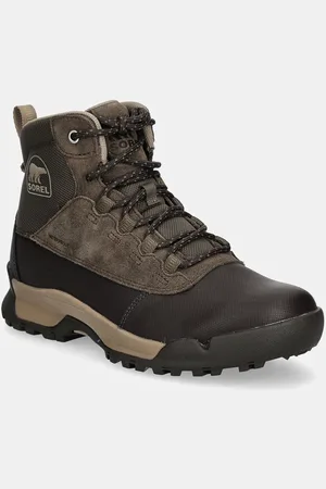 sorel Kožené boty BUXTON LITE LACE PLUS WP pánské, barva, 2084871245