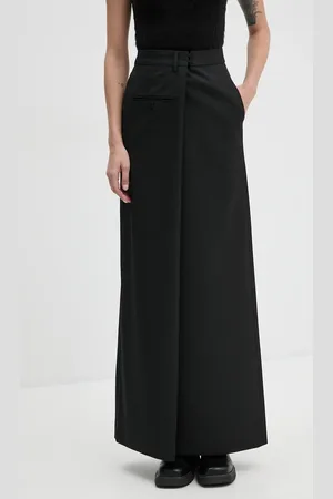 Maison Margiela Sukně barva, maxi, S62MI0025.M35227