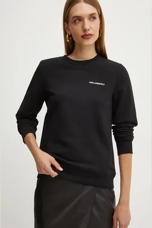 Karl Lagerfeld Mikina dámská, barva, hladká, 246W1820