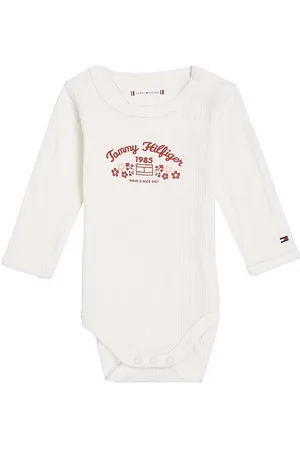 Tommy Hilfiger Bavlněné kojenecké body KN0KN01896