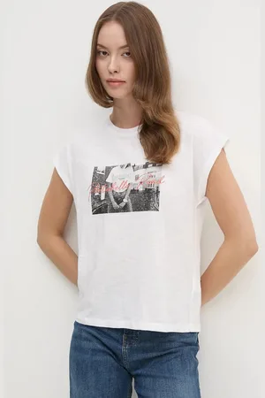 Pepe Jeans Bavlněné tričko GLORY barva, PL505963