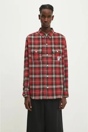 Billionaire Boys Club Bavlněná košile Longsleeve Check Shirt barva, regular, s klasickým límcem, B24322