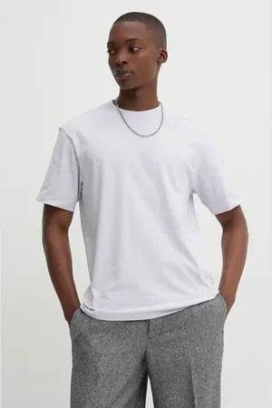 HUGO BOSS Bavlněné tričko barva, 50488330