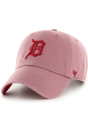 47 Brand Bavlněná baseballová čepice MLB Detroit Tigers barva, s aplikací, B-DBLUN09GWS-QC
