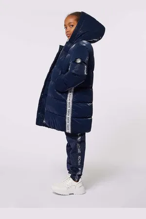 Michael Kors Dětská bunda tmavomodrá barva, R30185