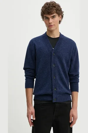 Paul Smith Vlněný svetr tmavomodrá barva, M2R.535X.L21935