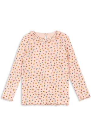 Konges Sløjd Dětské tričko s dlouhým rukávem NIA BLOUSE GOTS barva, KS101626