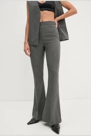 Gestuz Kalhoty dámské, barva, zvony, high waist, 10909377