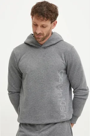 Calvin Klein Tréninková mikina barva, s kapucí, 00GMF4W340
