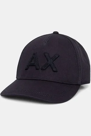 Armani Exchange Bavlněná baseballová čepice tmavomodrá barva, 954213 4F112