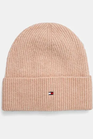 Tommy Hilfiger Čepice z vlněné směsi barva, z tenké pleteniny, AW0AW16633