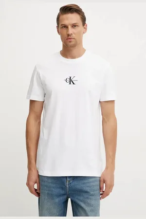Calvin Klein Bavlněné tričko barva, s aplikací, J30J325649