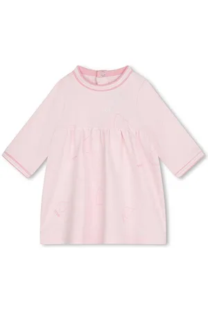 HUGO BOSS Dětské bavlněné šaty barva, mini, J51076