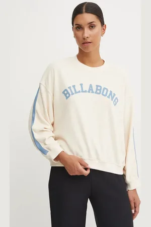 Billabong Mikina New School Crew dámská, barva, s aplikací, ABJFT00461