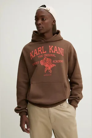 Karl Kani Mikina pánská, barva, s kapucí, s potiskem, 60210105