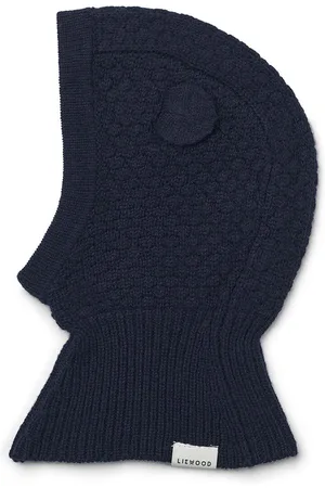 Liewood Dětský vlněný nákrčkník Oggy Balaclava tmavomodrá barva, LW15098