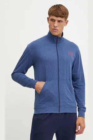 HUGO BOSS Mikina pánská, barva, hladká, 50525245