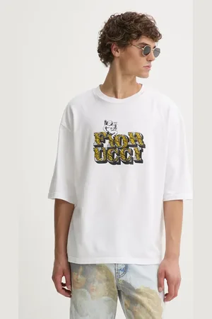 Fiorucci Bavlněné tričko barva, s potiskem, M01FMTSH101CJ01WH01