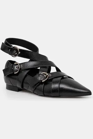 Pinko Kožené baleríny Giani barva, SD0103 P042 Z99