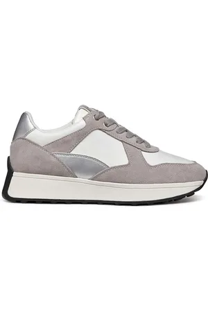 Geox Kožené sneakers boty D AMABEL barva, D46MDA 08522 C1Z5Y