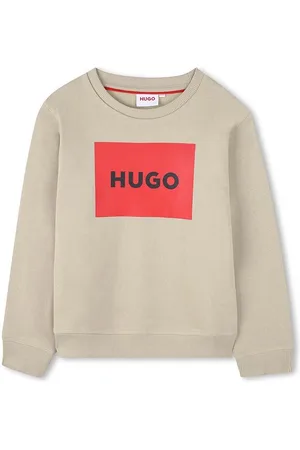 HUGO BOSS Dětská mikina barva, s potiskem, G00163