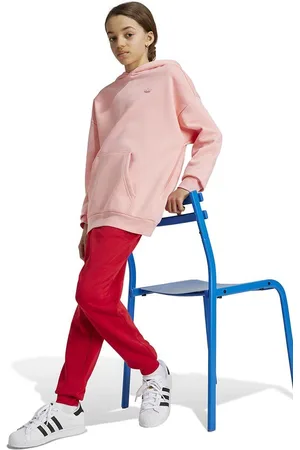 adidas Dětská mikina HOODIE barva, s kapucí, hladká, IY9554