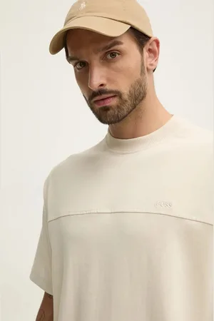 HUGO BOSS Bavlněné tričko barva, 50525886