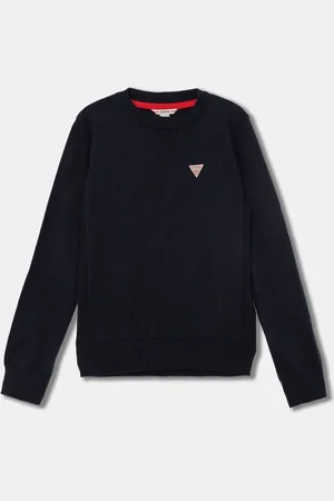 Guess Dětský svetr tmavomodrá barva, lehký, L0YR03 Z2VV0