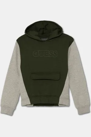 Guess Mikina barva, s kapucí, vzorovaná, L4BQ05 KAD74