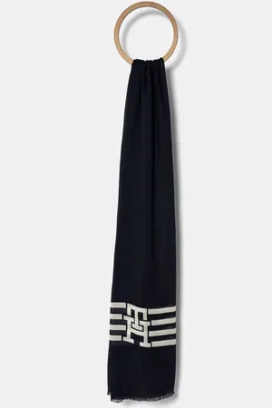 Tommy Hilfiger Šála tmavomodrá barva, AW0AW16644