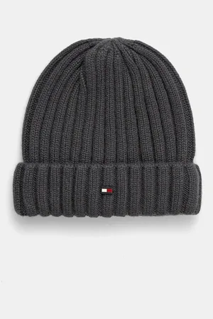 Tommy Hilfiger Vlněná čepice barva, AM0AM12798