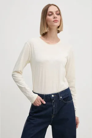 Pepe Jeans Bavlněné tričko s dlouhým rukávem FLOREN barva, PL505954