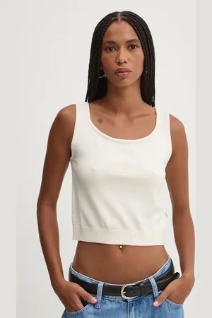 Guess Top s příměsí hedvábí barva, W4BR17 Z3HO2