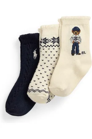 Ralph Lauren Dětské ponožky 3-pack barva, 445958814001