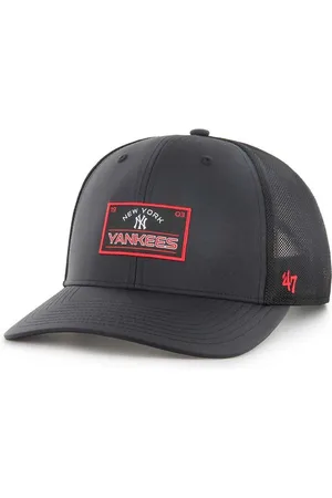 47 Brand Kšiltovka MLB New York Yankees barva, s aplikací, B-FAIRH17BBP-BK