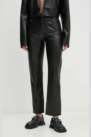 Nanushka Kalhoty VINNI dámské, barva, přiléhavé, high waist, NW22CRPA00199