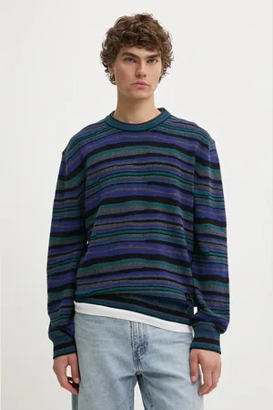 Paul Smith Svetr pánský, tmavomodrá barva, M2R.967Y.N22233