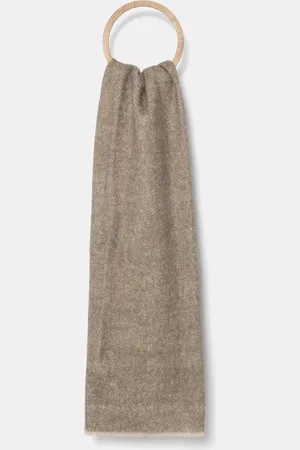Calvin Klein Šátek z vlněné směsi barva, hladký, K60K612613