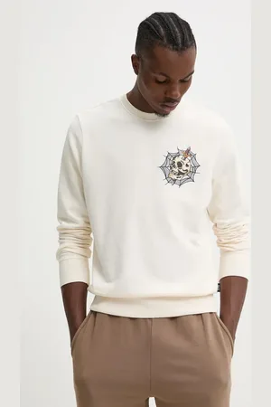 Superdry Bavlněná mikina pánská, barva, s potiskem, M2013710A-22C