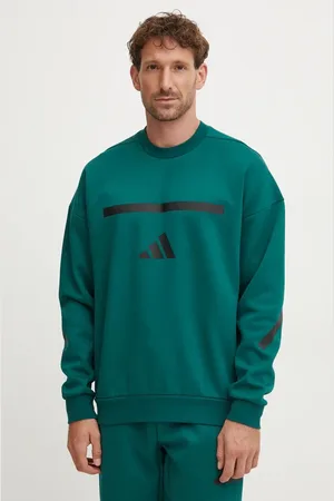 adidas Mikina ZNE pánská, barva, s potiskem, JD1673