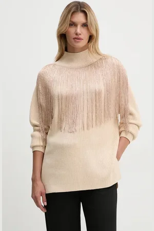 Bruuns Bazaar Svetr FreesiaBBCita knit dámský, barva, hřejivý, s pologolfem, BBW4145
