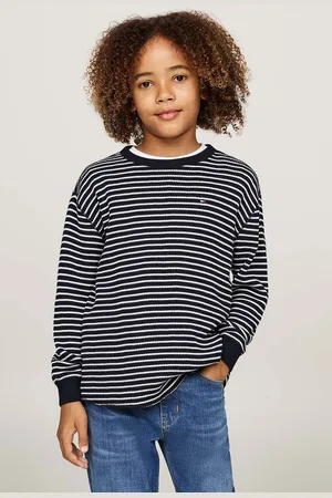 Tommy Hilfiger Dětské tričko s dlouhým rukávem barva, KB0KB09195