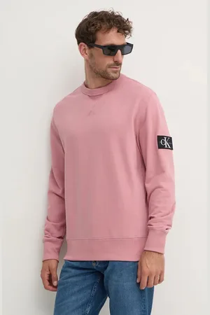 Calvin Klein Bavlněná mikina pánská, bílá barva, hladká, J30J323426