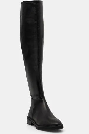 Steve Madden Kozačky Leza dámské, barva, na plochém podpatku, SM11003368